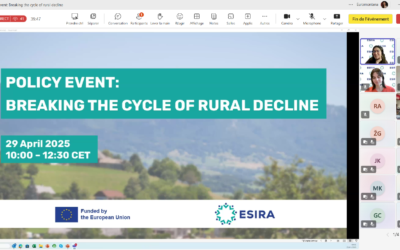 BREAKING THE CYCLE OF RURAL DECLINE: ESIRA LAUNCHES ITS FIRST POLICY WORKSHOP