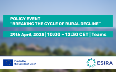 POLICY EVENT: BREAKING THE CYCLE OF RURAL DECLINE