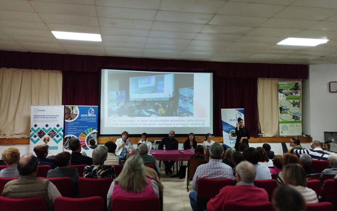 ACCESSIBLE CINEMA EVENT IN CILLERUELO DE ABAJO PROMOTES SOCIAL INCLUSION IN RURAL AREAS